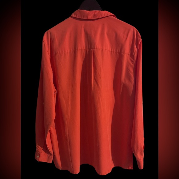 Liz Claiborne’s Tangerine Single Pocket Shirt - Picture 5 of 6